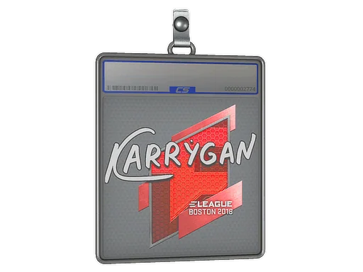 Placa de Adesivo | karrigan | Boston 2018