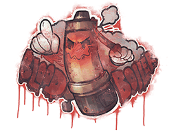 Versiegeltes Graffito | Blood Boiler
