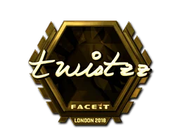印花 | Twistzz（金色）| 2018年伦敦锦标赛