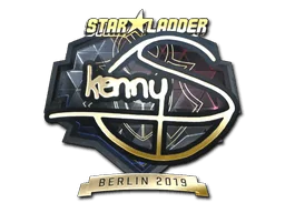 Aufkleber | kennyS (Gold) | Berlin 2019