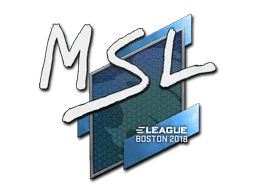Klistermärke | MSL | Boston 2018