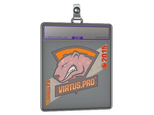 Klistermärkesfodral | Virtus.pro (Holo) | Katowice 2015