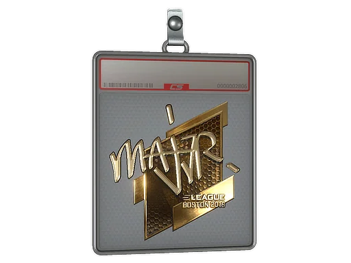 印花板 | MAJ3R（金色）| 2018年波士顿锦标赛