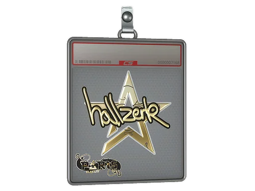 印花板 | hallzerk（金色）| 2023年巴黎锦标赛