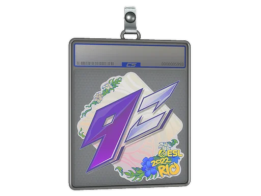 Placa de Adesivo | 9z Team | Rio 2022