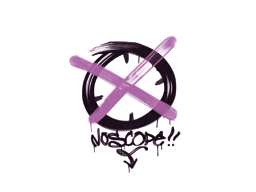 Sealed Graffiti | Noscope (Bazooka Pink)