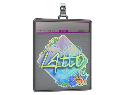 Klistermärkesfodral | latto (holo) | Rio 2022