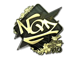Naklejka | NQZ (złota) | Rio 2022