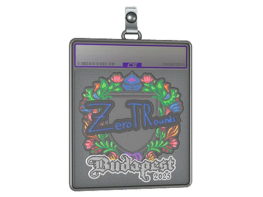 Sticker Slab | ztr (Embroidered) | Budapest 2025