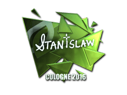 Klistermärke | stanislaw (Foil) | Cologne 2016