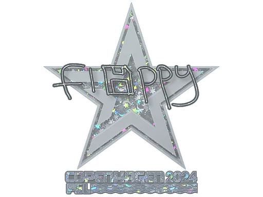 Sticker | floppy (Glitter) | Copenhagen 2024