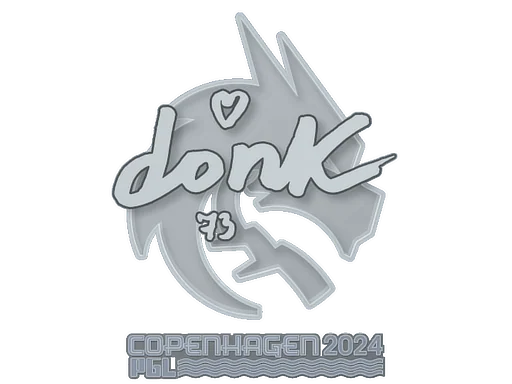 Klistermärke | donk | Copenhagen 2024