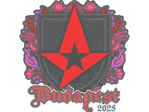 Aufkleber | Astralis | Budapest 2025