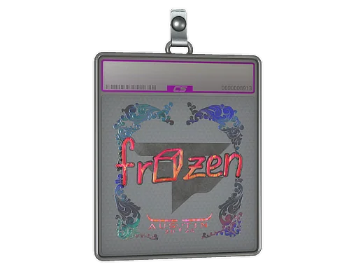 Pokrowiec na naklejkę | frozen (holograficzna) | Austin 2025