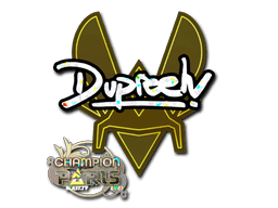 Aufkleber | dupreeh (Glitzer, Meister) | Paris 2023