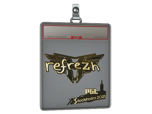 Aufkleberhülle | refrezh (Gold) | Stockholm 2021