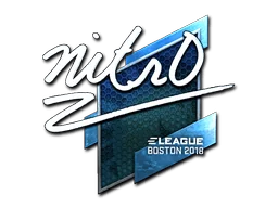 Aufkleber | nitr0 (Glanz) | Boston 2018