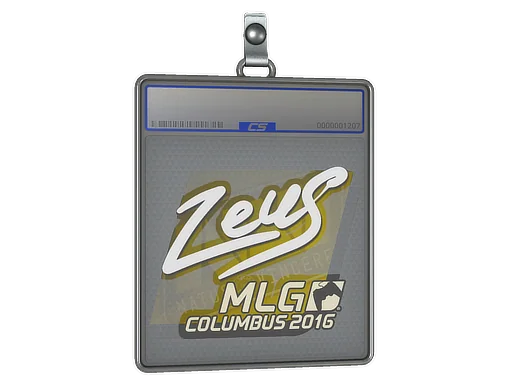 Placa de pegatinas | Zeus | MLG Columbus 2016