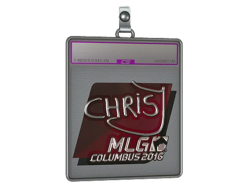 Sticker Slab | chrisJ (Foil) | MLG Columbus 2016
