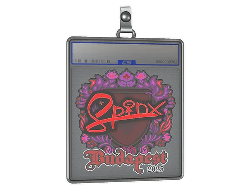 Placa de Adesivo | Spinx | Budapeste 2025