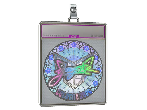 Placa de pegatinas | yxngstxr (holográfica) | Colonia 2026