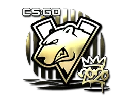 Klistermärke | Virtus.pro (Guld) | 2020 RMR