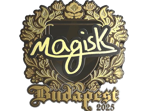 印花 | Magisk（金色）| 2025年布达佩斯锦标赛