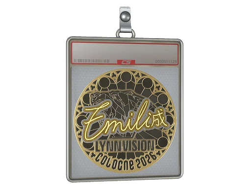 Aufkleberhülle | EmiliaQAQ (Gold) | Köln 2026