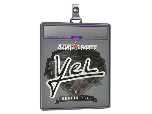 Placa de Adesivo | yel (Brilhante) | Berlim 2019