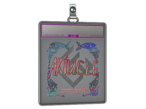 Klistermärkesfodral | Ariucle (holo) | Austin 2025