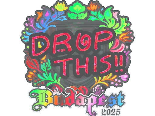 印花 | drop（全息）| 2025年布达佩斯锦标赛
