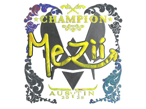 Aufkleber | mezii (Holo, Meister) | Austin 2025
