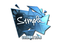 印花 | s1mple(闪亮)| 2016年科隆锦标赛