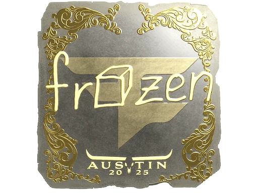 印花 | frozen(金色)| 2025年奥斯汀锦标赛