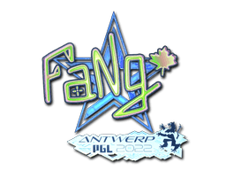 Klistermärke | FaNg (Holo) | Antwerp 2022