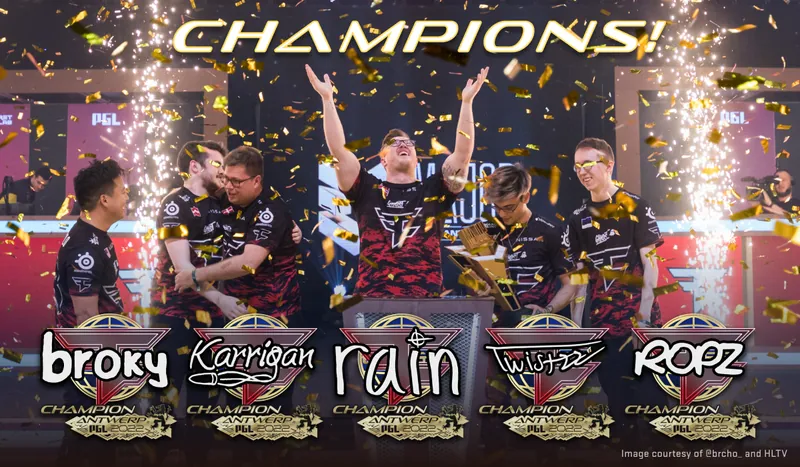 PGL Antwerp 2022 Champions!