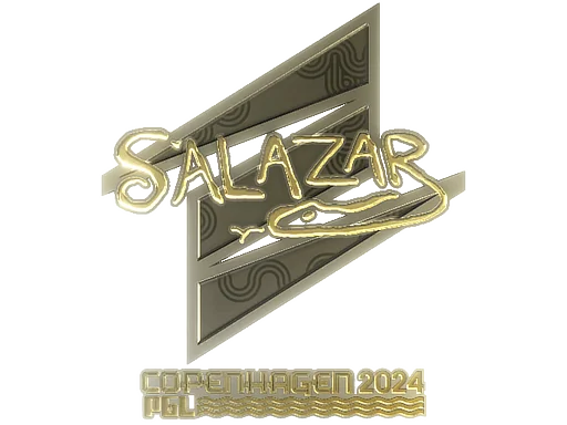 Aufkleber | salazar (Gold) | Kopenhagen 2024