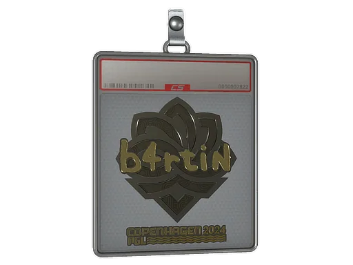 印花板 | b4rtiN（金色）| 2024年哥本哈根锦标赛