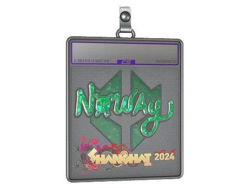Pokrowiec na naklejkę | noway (brokatowa) | Szanghaj 2024