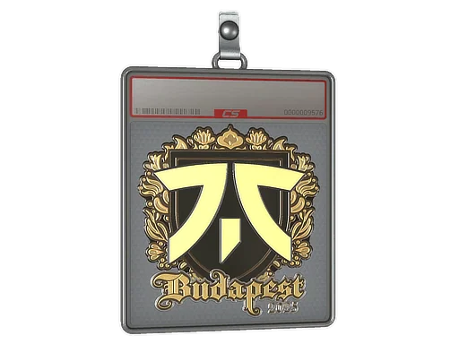 Aufkleberhülle | fnatic (Gold) | Budapest 2025