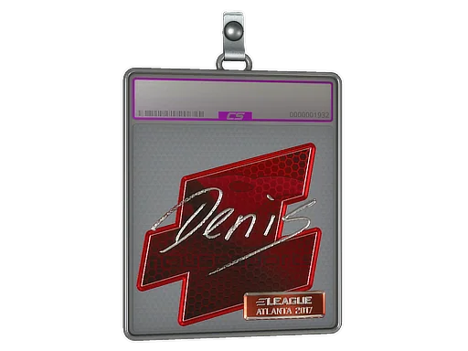 Sticker Slab | denis (Foil) | Atlanta 2017