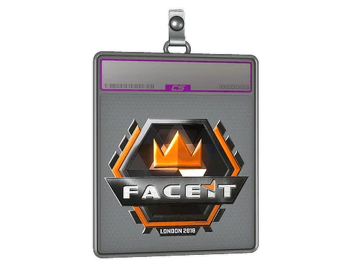 Aufkleberhülle | FACEIT (Glanz) | London 2018