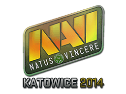 Adesivo | Natus Vincere (Holográfico) | Katowice 2014