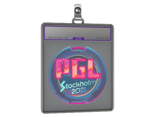 Placa de pegatinas | PGL (holográfica) | Estocolmo 2021