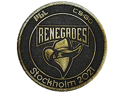 Naszywka | Renegades (złota) | Sztokholm 2021