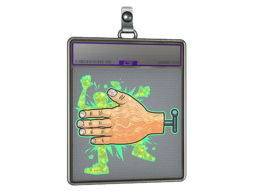 Sticker Slab | High Five! (Glitter)