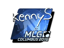 Klistermärke | kennyS (Foil) | MLG Columbus 2016