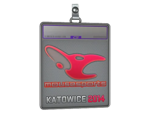 Klistermärkesfodral | mousesports (Holo) | Katowice 2014