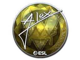 Aufkleber | ALEX (Glanz) | Kattowitz 2019