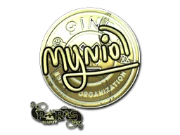 Adesivo | mynio (Dourado) | Paris 2023